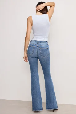 always fits good legs flare jeans