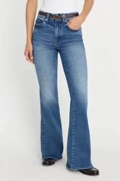 always fits good legs flare jeans