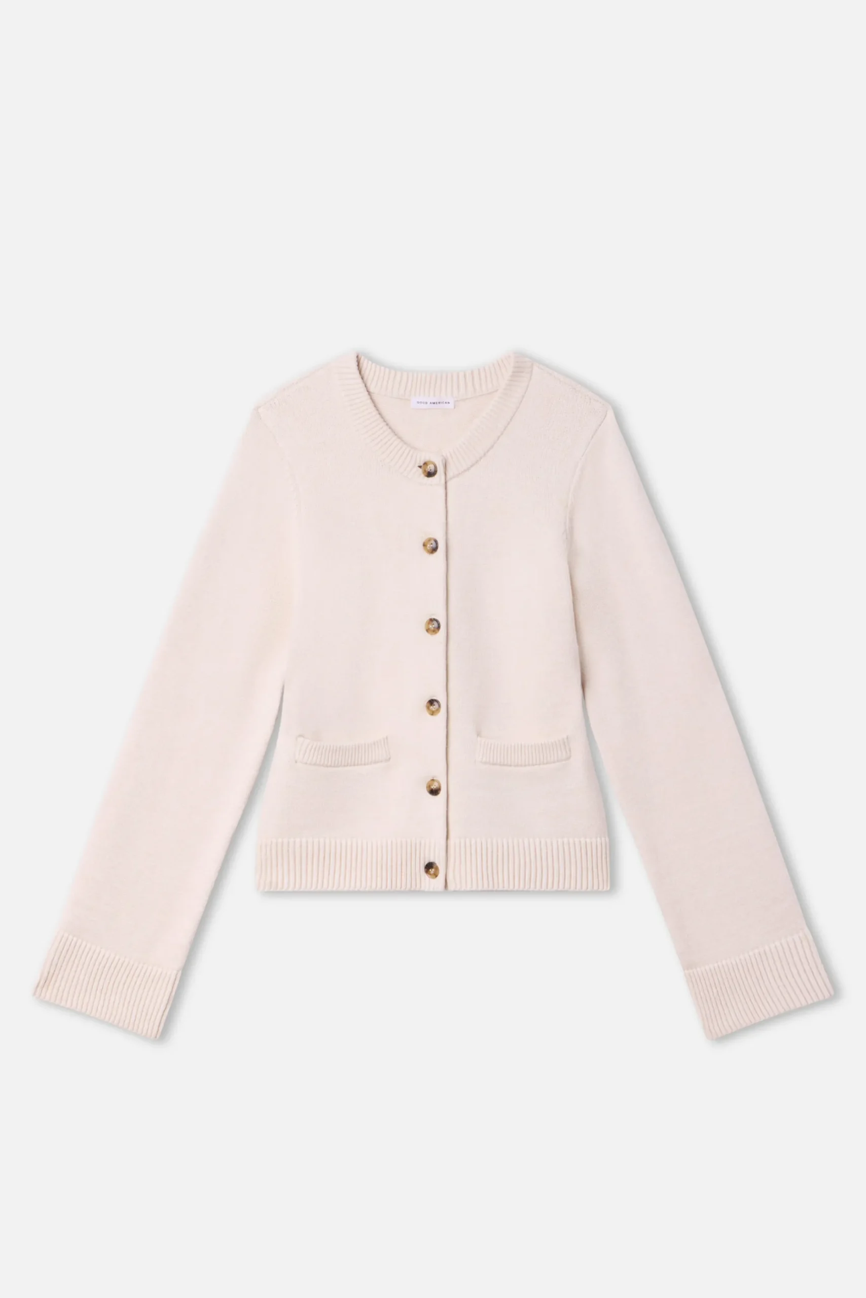 button front knit cardigan