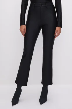 compression shine straight pants