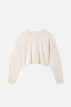 cozy knit crew neck