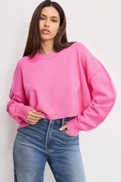 cozy knit crew neck