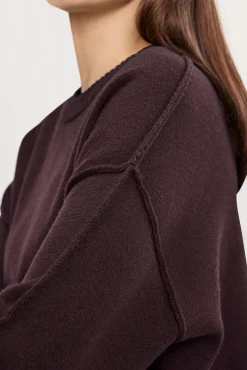 cozy knit crew neck