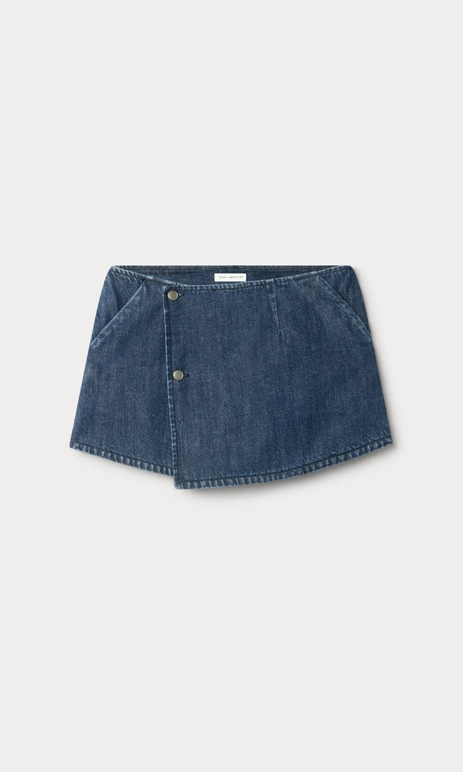 denim skort