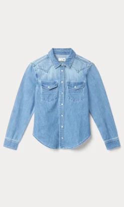 dolly slim fit denim shirt