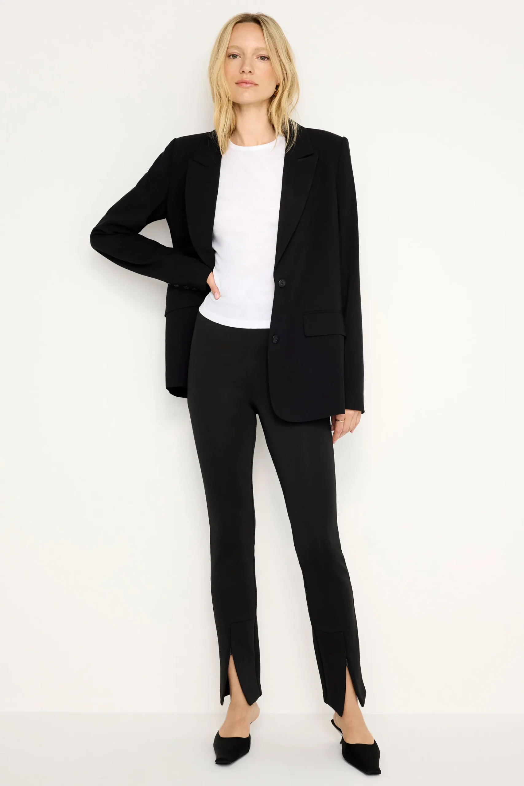 essential suiting oversized blazer