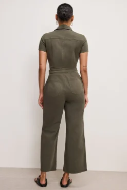 fit for success twill palazzo cropped jumpsuit