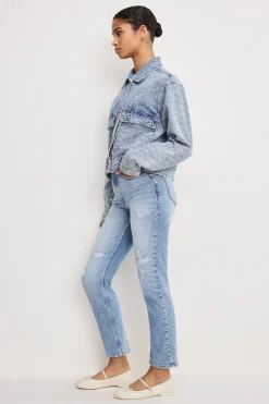 good icon straight ankle jeans