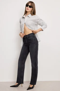 good icon straight ankle jeans