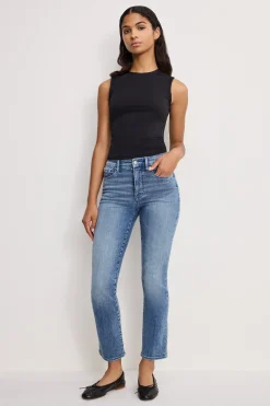 good legs straight jeans