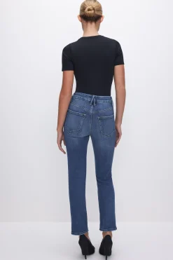 good straight compression jeans