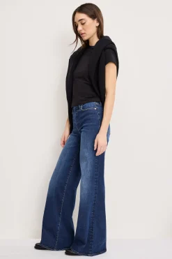 good waist palazzo jeans
