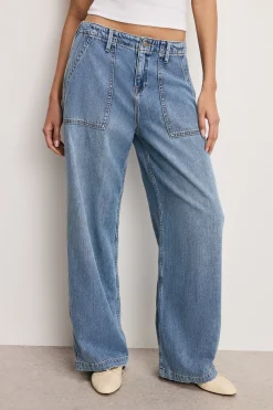 lite linen denim pants