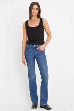 micro rib tank top