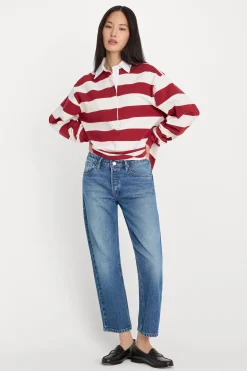 oversized rugby tee