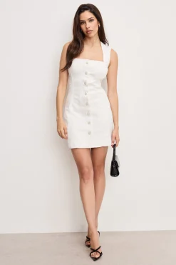 power stretch mini dress
