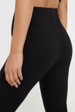 soft stretch ponte pull on capris
