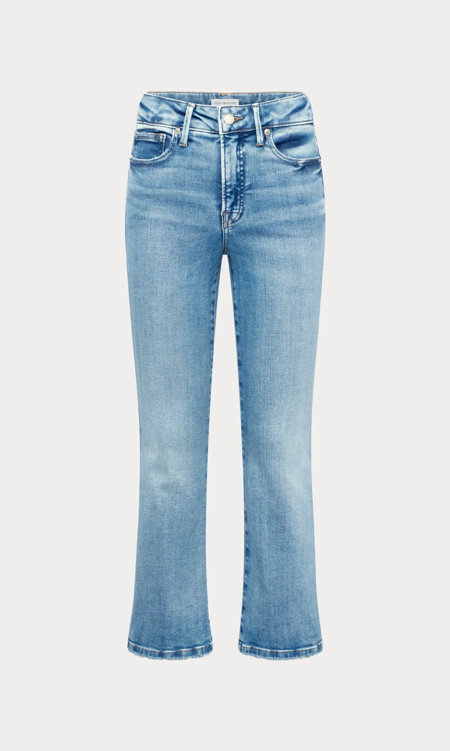 soft tech good legs crop mini boot jeans