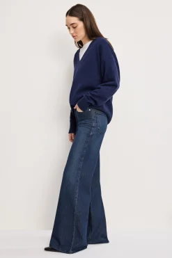 soft tech good waist palazzo jeans