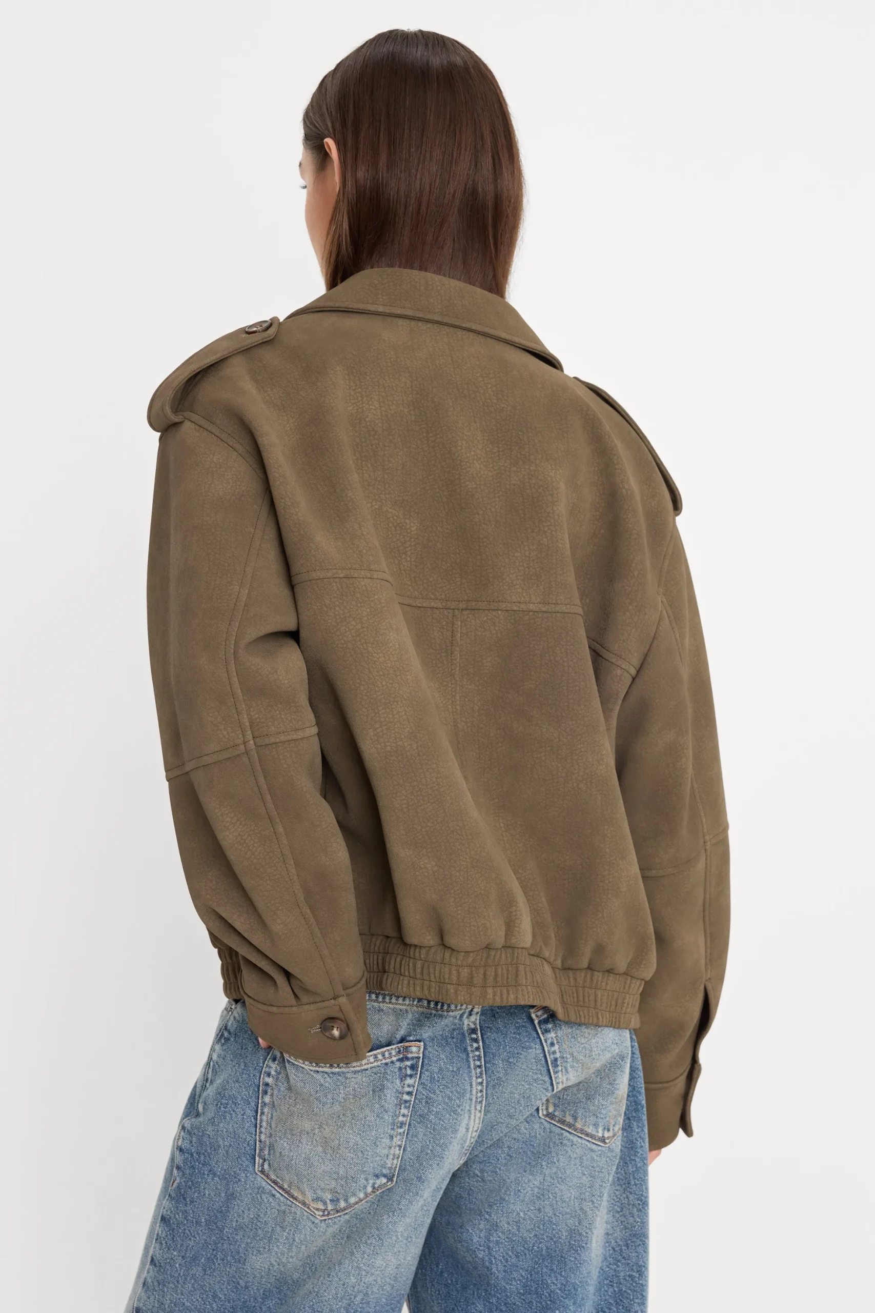 the better than leather bomber