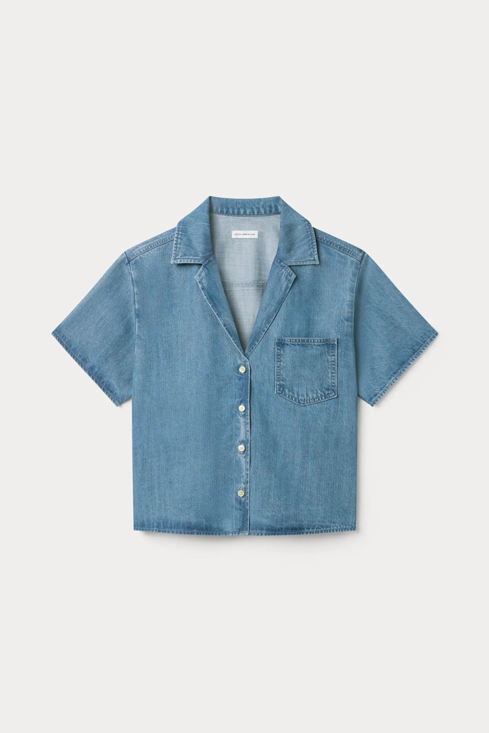 the denim camp shirt