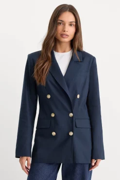the double breasted blazer