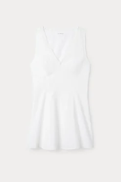 the eyelet mini dress