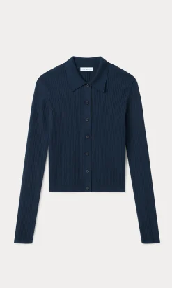 the ladder rib cardigan