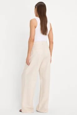 the relaxed linen trouser