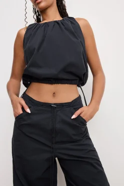 twill parachute pants