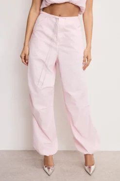 twill parachute pants