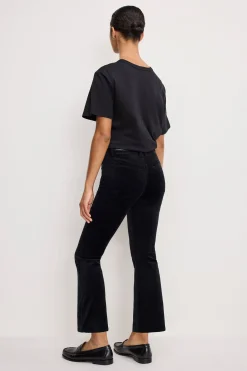 velvet good high rise kick flare pants