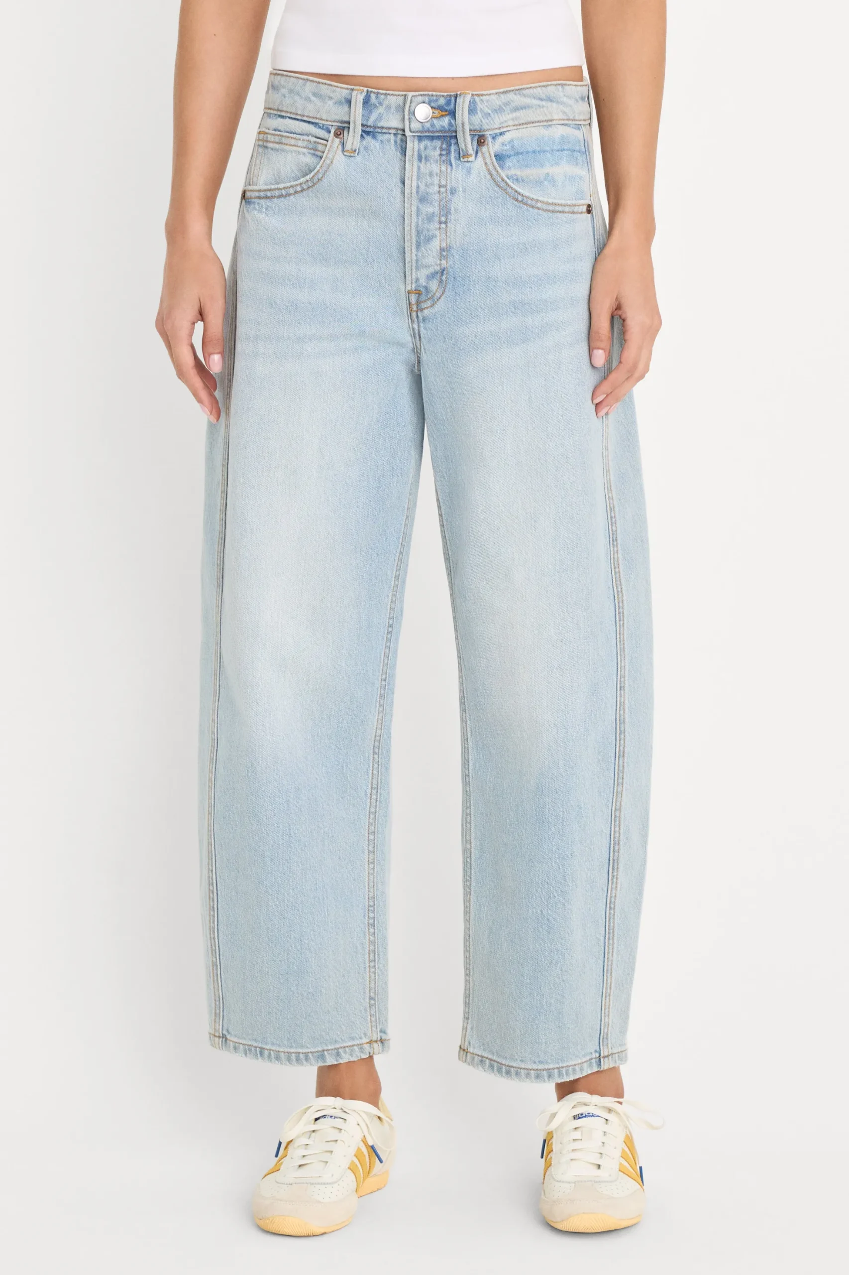vintage barrel ankle jeans