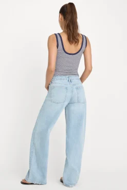 vintage low loose jeans