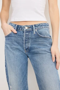 vintage straight ankle jeans