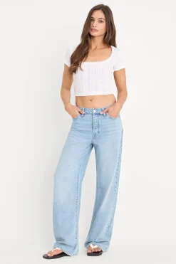 weightless wide jeans